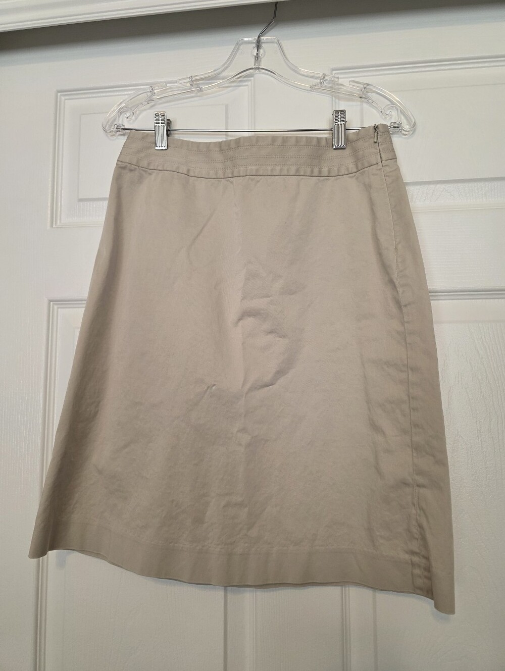 Banana Republic Khaki A-Line Skirt, Size 4